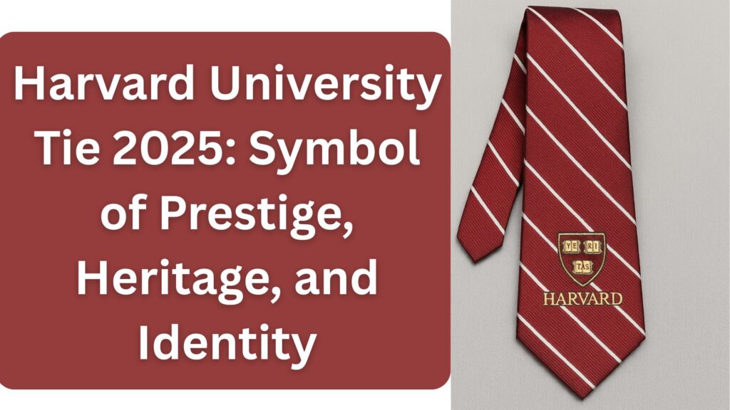 Harvard University Tie 2025: Symbol of Prestige, Heritage, and Identity 2 Harvard University Tie 2025: Symbol of Prestige, Heritage, and Identity